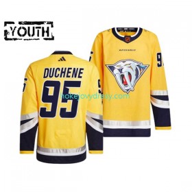 Dětské Hokejový Dres Nashville Predators Matt Duchene 59 Adidas 2022-2023 Reverse Retro Žlutá Authentic